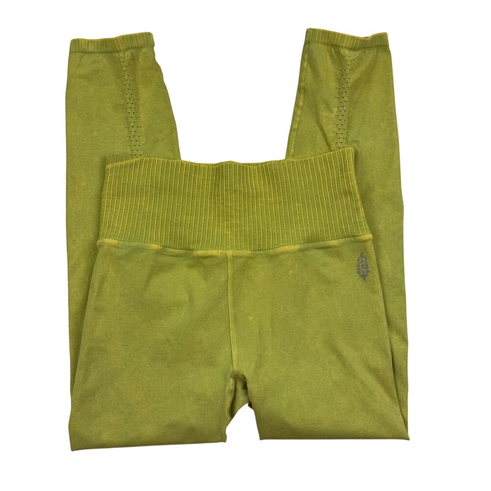 Free People Movement 7/8 Good Karma Athletic Workout Leggings Women's Size Large - Picture 3 of 8